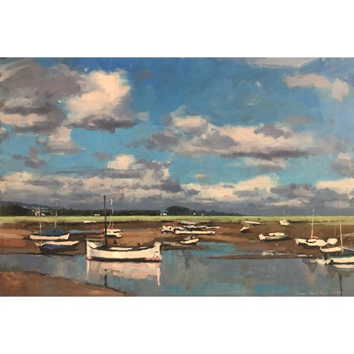 Boats, Burnham Overy Staithe, North Norfolk, 2020